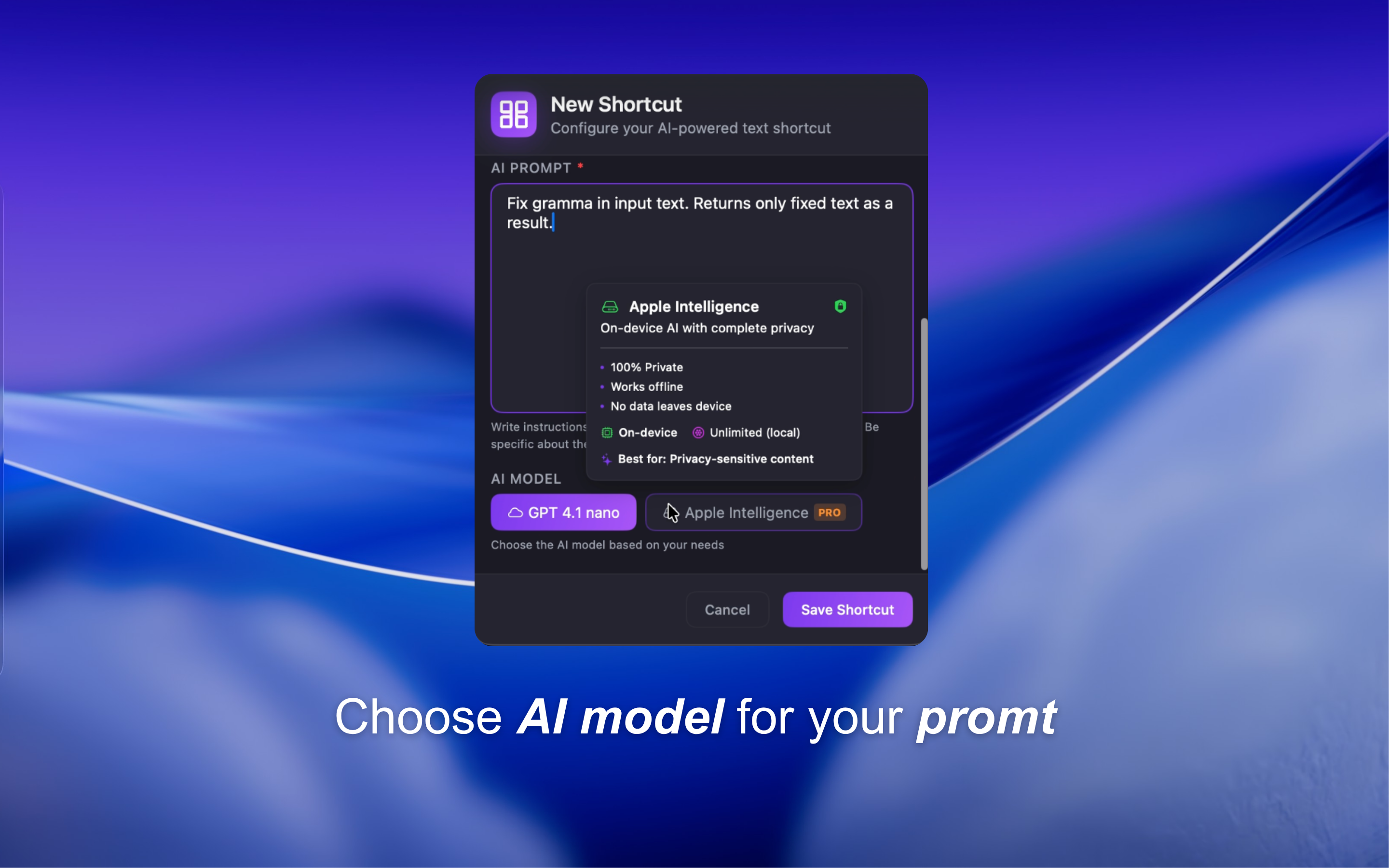 PromptK — Usage stats